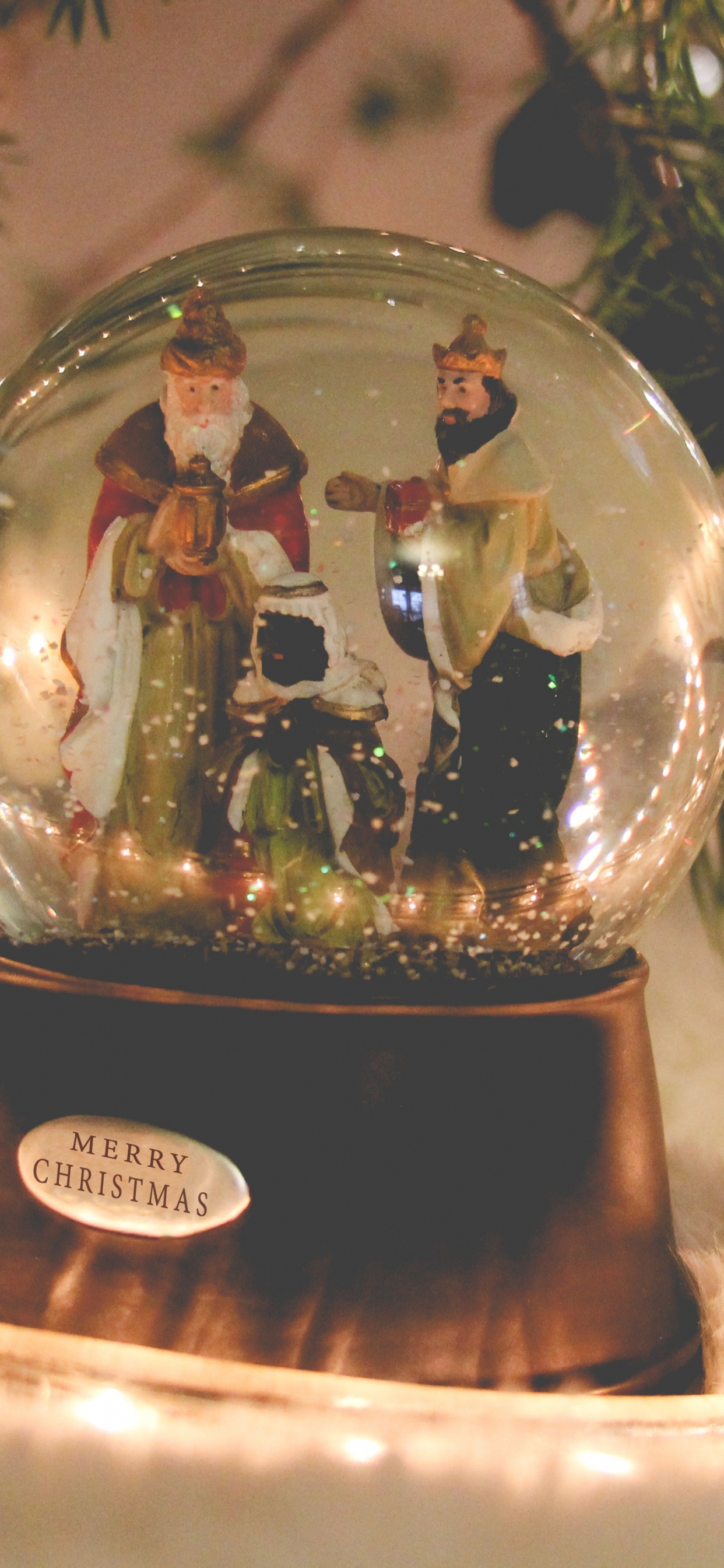 Обои Новый год, праздник, праздничный орнамент, Снеговик, орнамент в разрешении 1242x2688