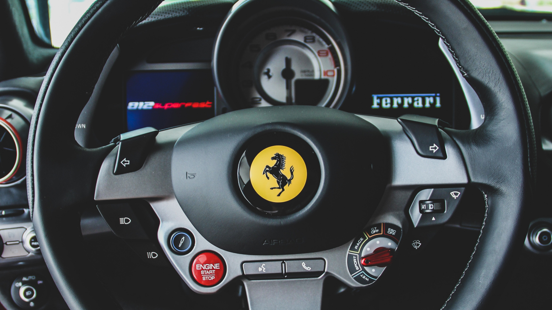 Обои вождение феррари, Ferrari, легковые автомобили, Феррари 458, Феррари 458 Спайдер в разрешении 1920x1080