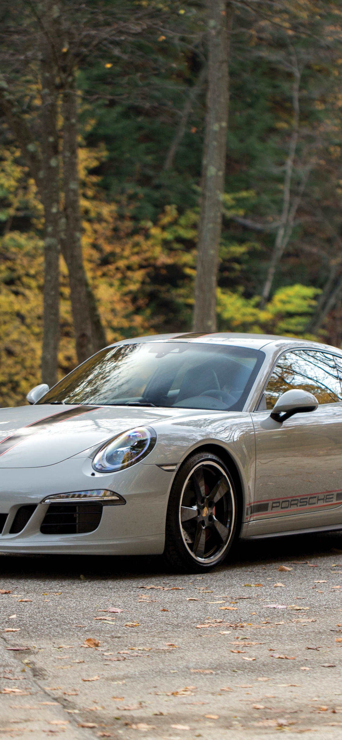 Обои обод, Порше, авто, спорткар, колесо в разрешении 1125x2436