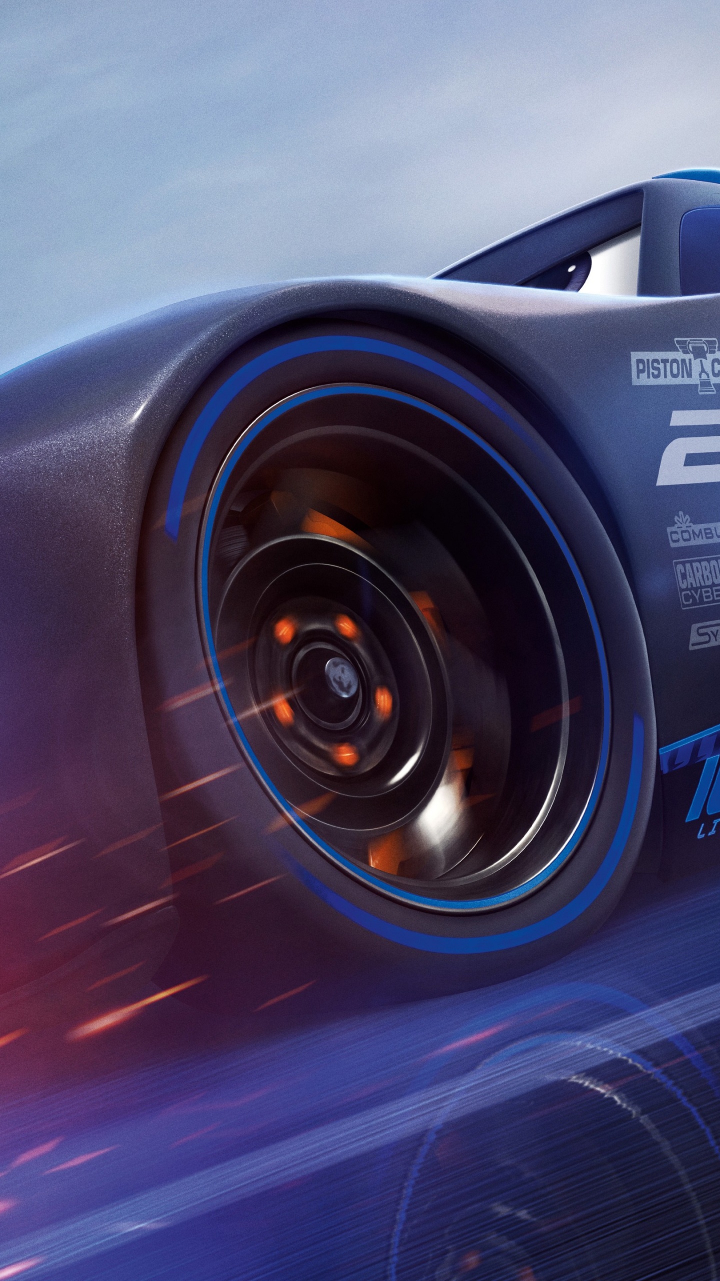 Обои легковые автомобили, автомобильные шины, синий, колесо, шина в разрешении 1440x2560