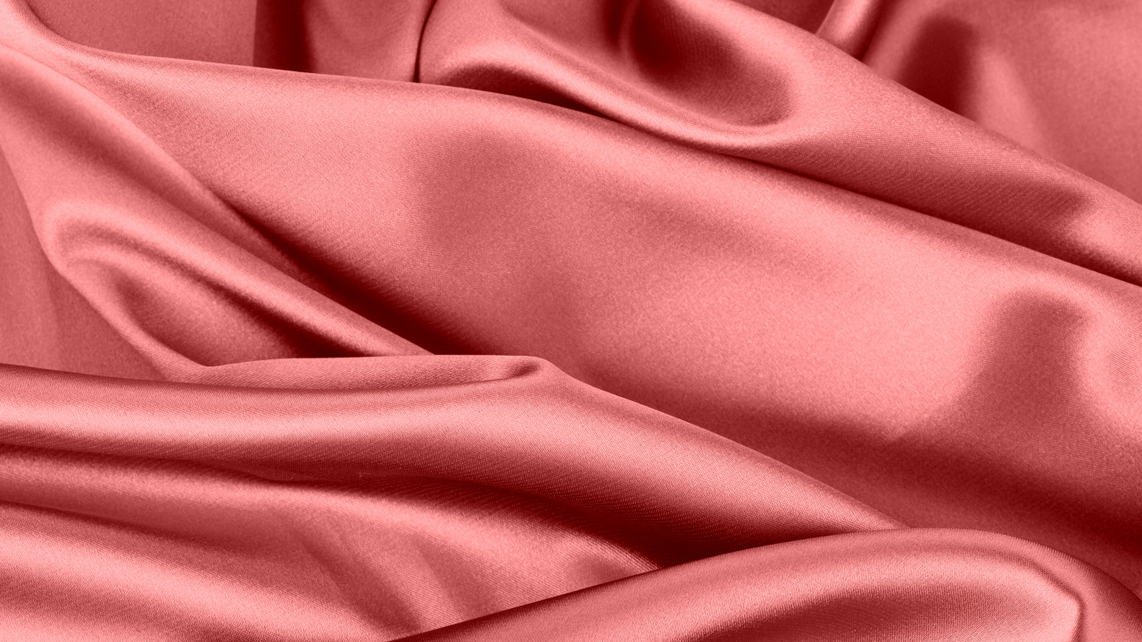 Обои плечо, цвет, атласный, шелк, розовый в разрешении 1280x720