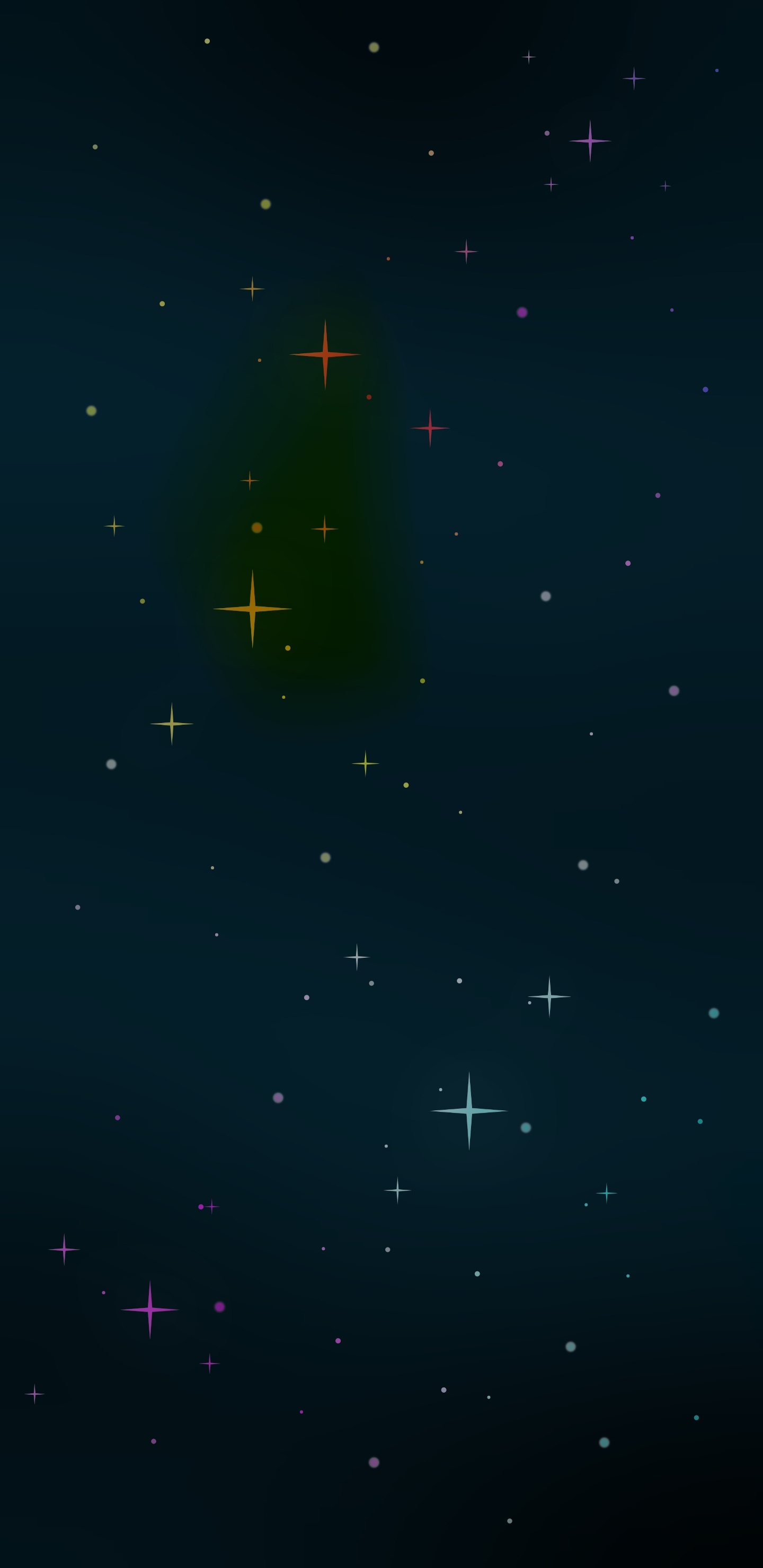 Обои звезда, ночь, астрономический объект, Созвездие, космическое пространство в разрешении 1440x2960