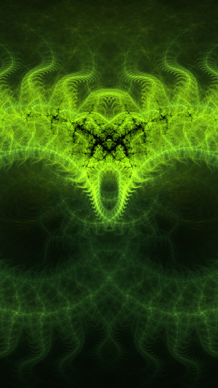 Обои фрактальное искусство, цифровое искусство, абстрактное искусство, фрактал, арт в разрешении 720x1280