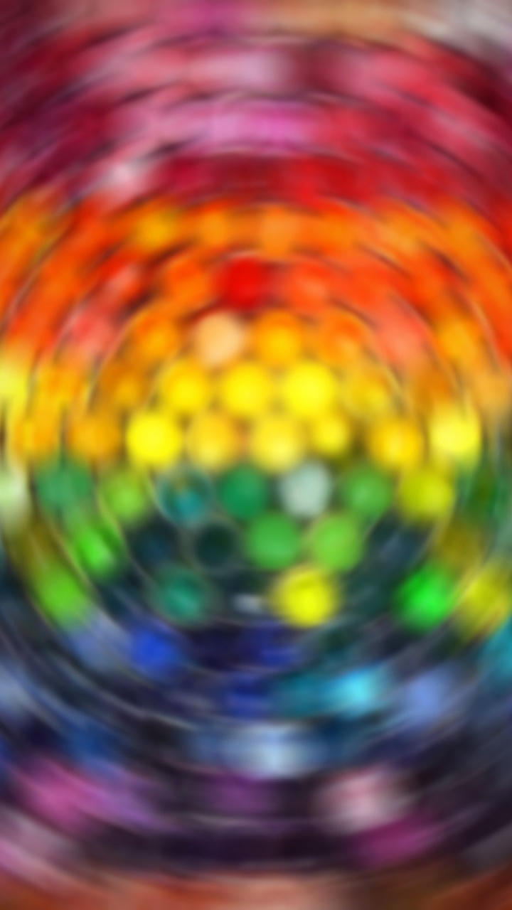 Обои фрактальное искусство, психоделическое искусство, круг, симметрия, макросъемка в разрешении 720x1280