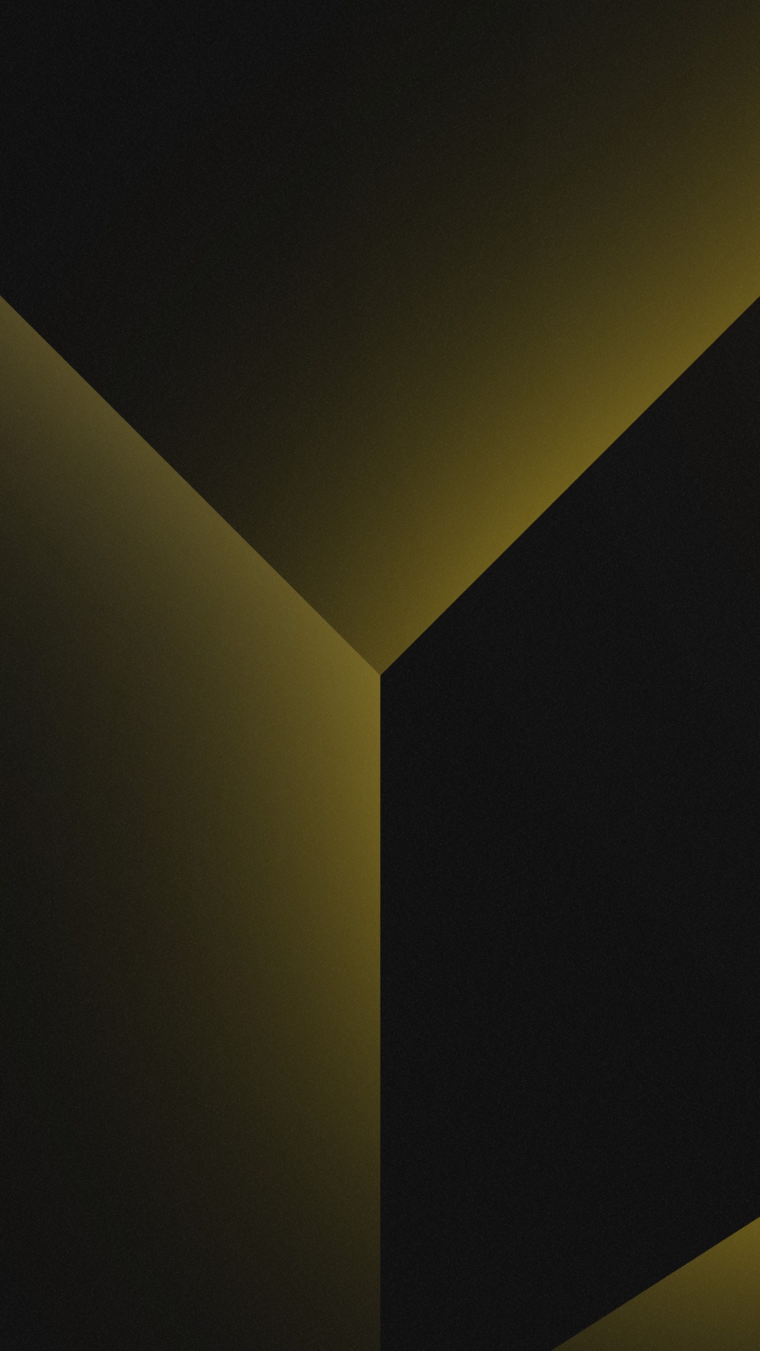 Обои черный, зеленый, желтый, свет, линия в разрешении 1080x1920