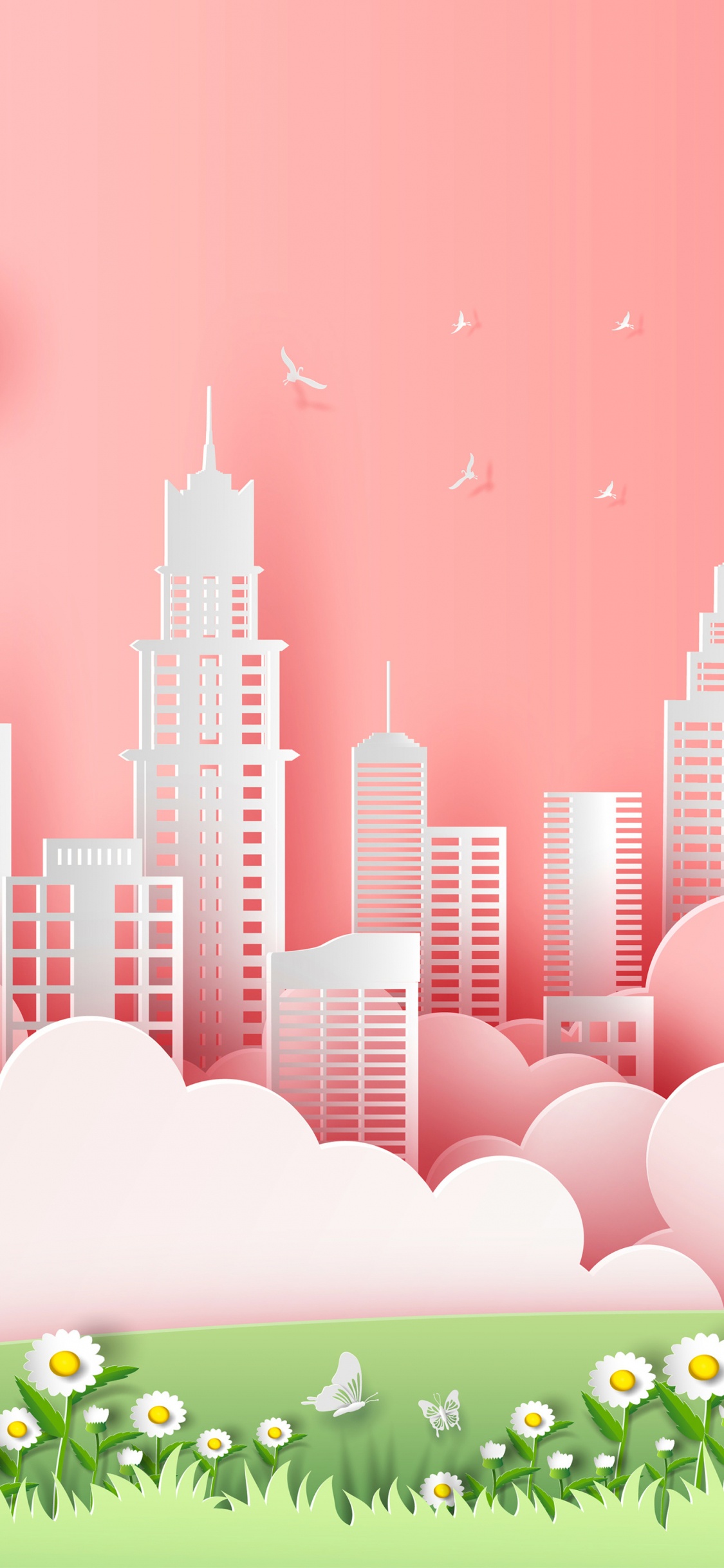 Обои иллюстрация, векторная графика, графика, дизайн, графический дизайн в разрешении 1125x2436