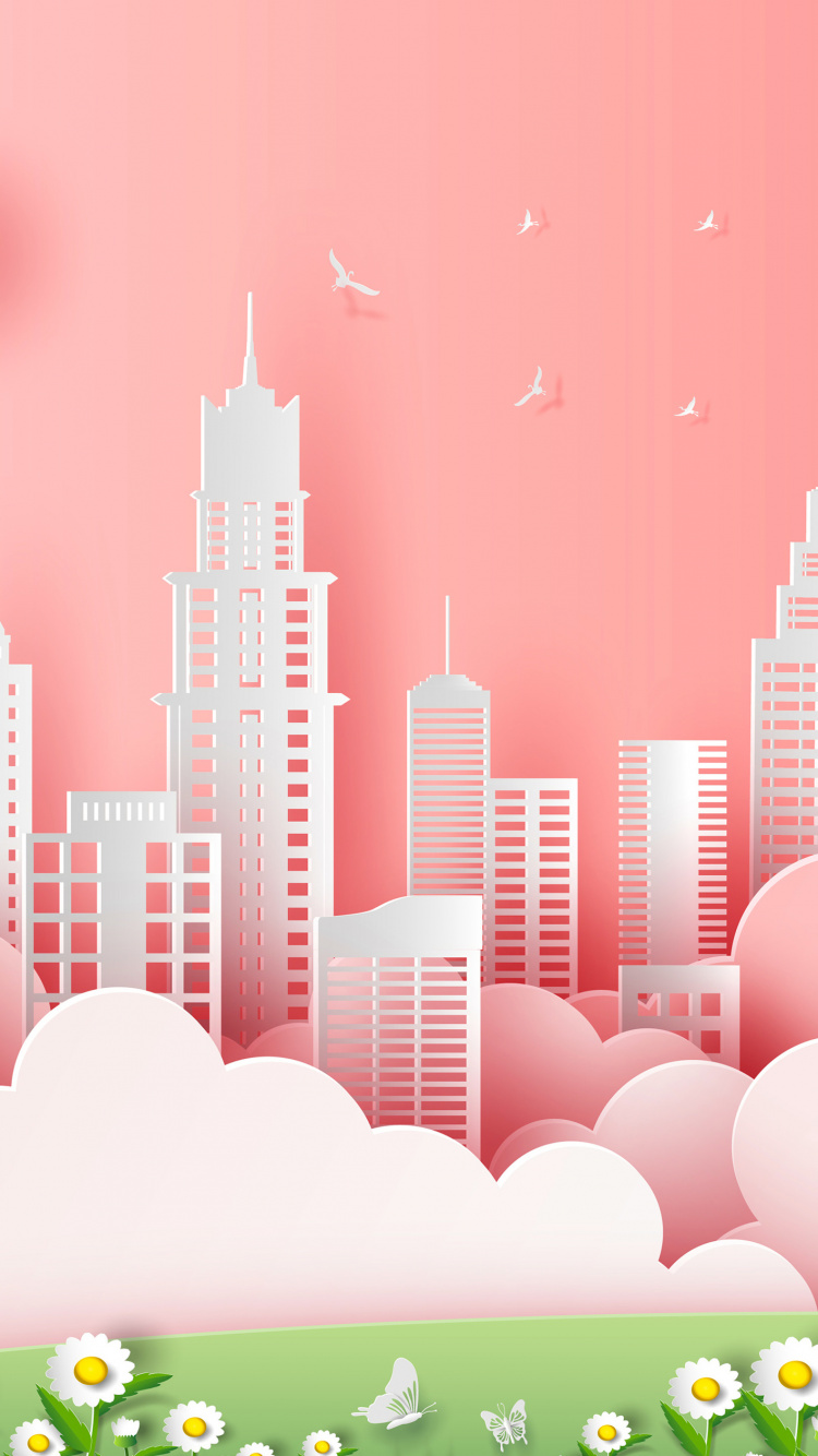 Обои иллюстрация, векторная графика, графика, дизайн, графический дизайн в разрешении 750x1334