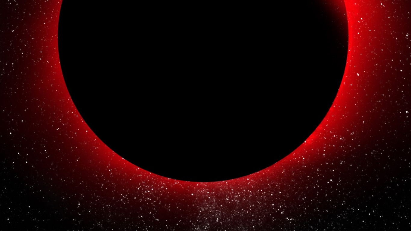 Обои атмосфера, свет, черный, астрономический объект, красный цвет в разрешении 1366x768