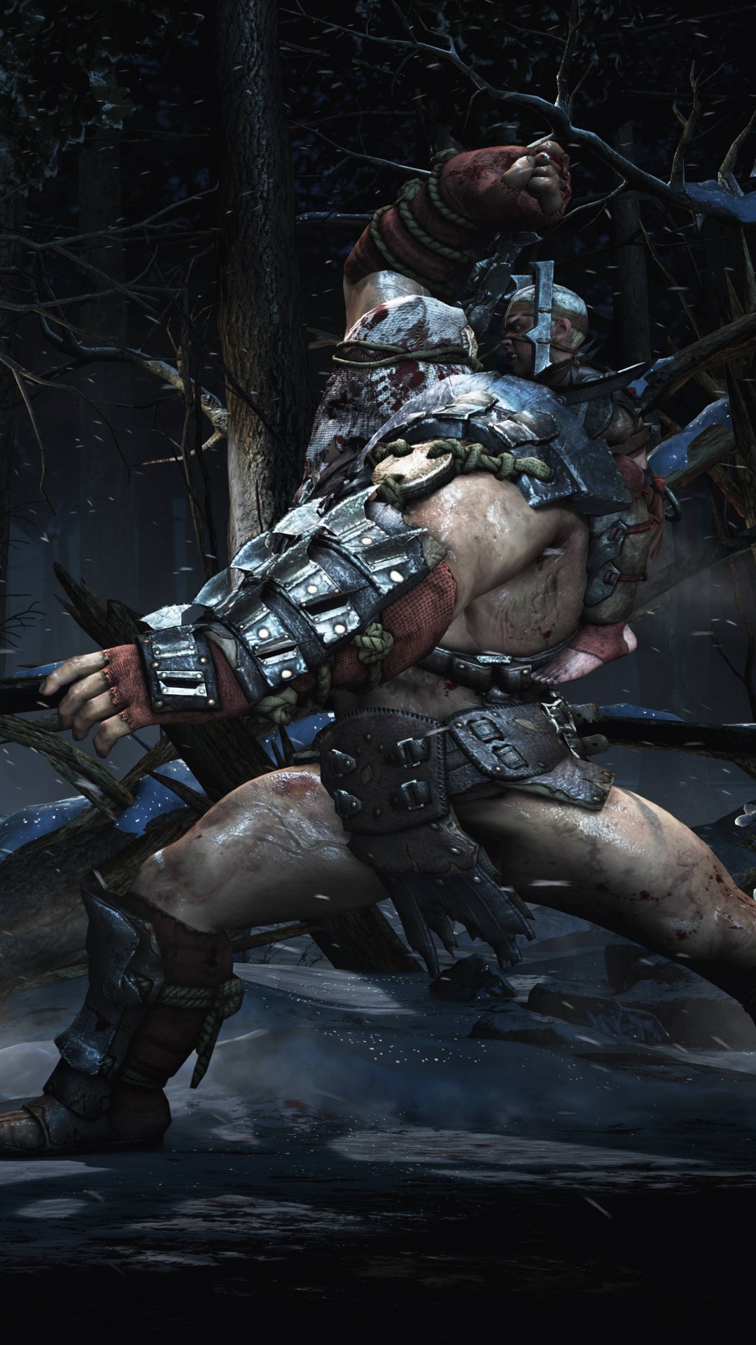 Обои mortal kombat x, компьютерная игра, темнота, игры, приключенческая игра в разрешении 1080x1920