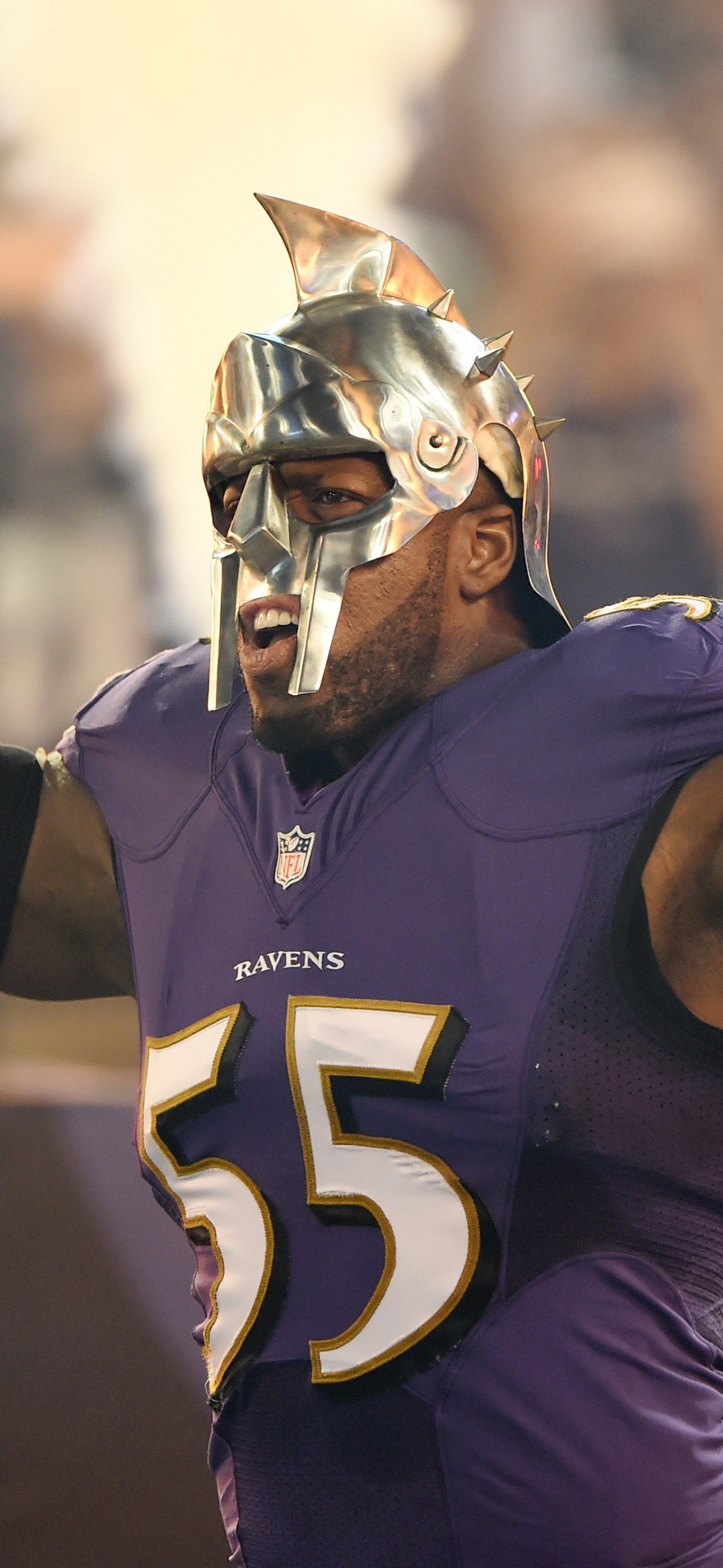 Обои Балтимор рэйвенс, Лига, американский футбол, соревнования, отдых в разрешении 1125x2436