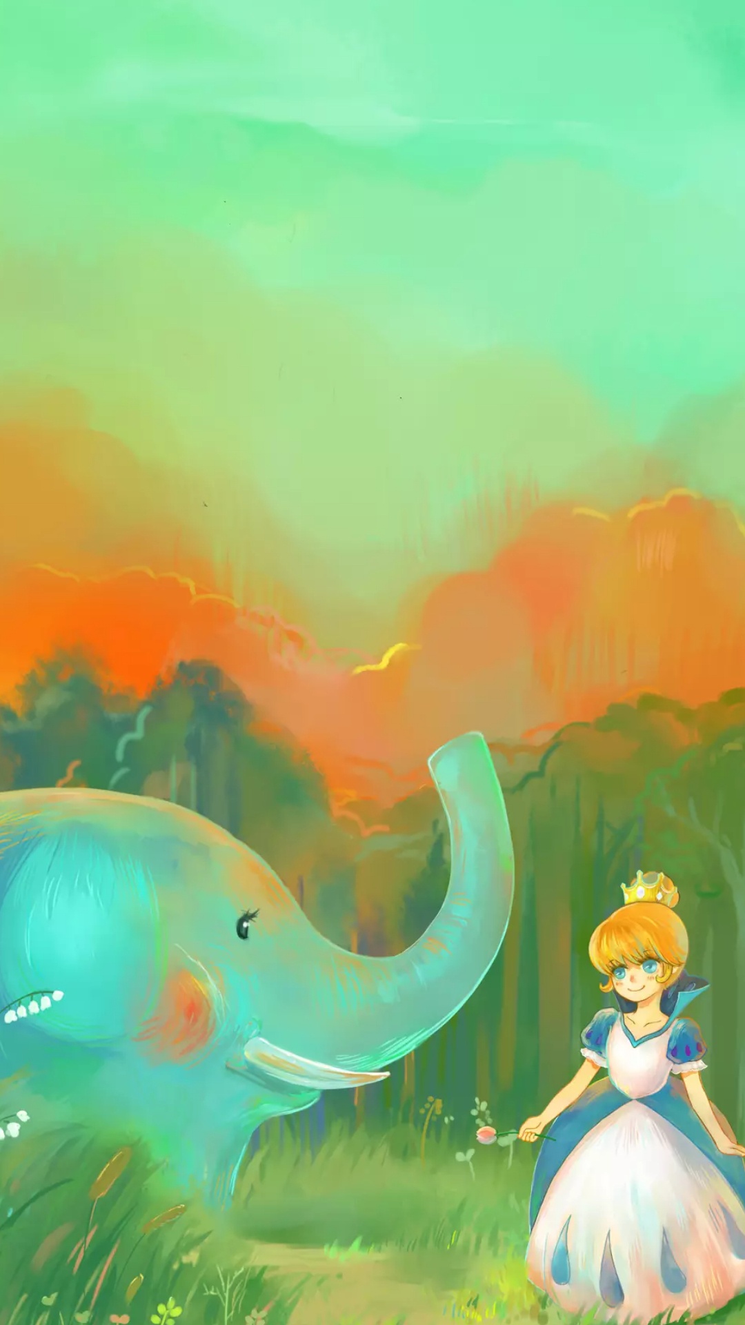 Обои Xiaomi, Xiaomi Redmi 5, живопись, xiaomi redmi 5 плюс, Redmi Note 5 в разрешении 1080x1920