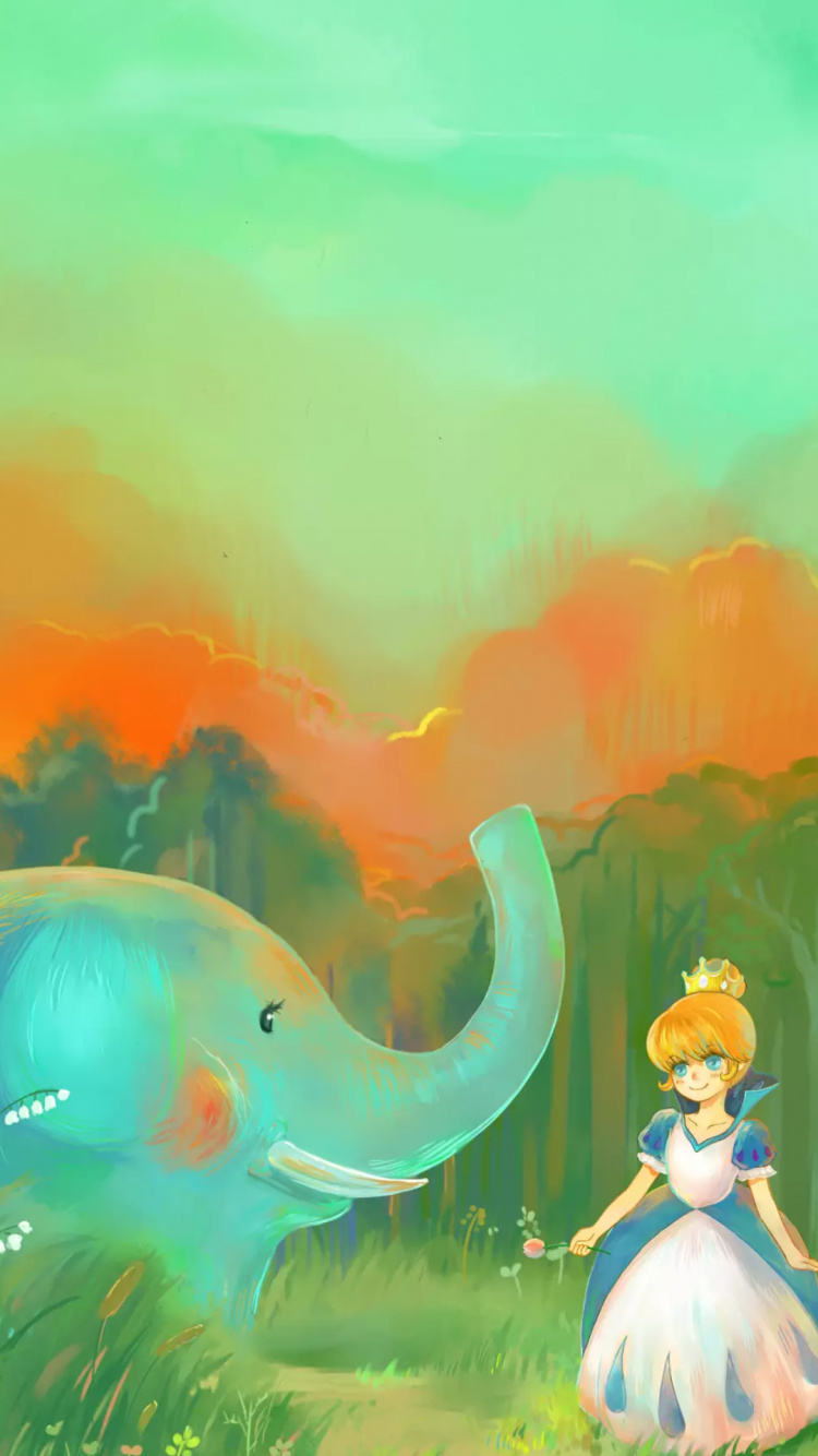 Обои Xiaomi, Xiaomi Redmi 5, живопись, xiaomi redmi 5 плюс, Redmi Note 5 в разрешении 750x1334