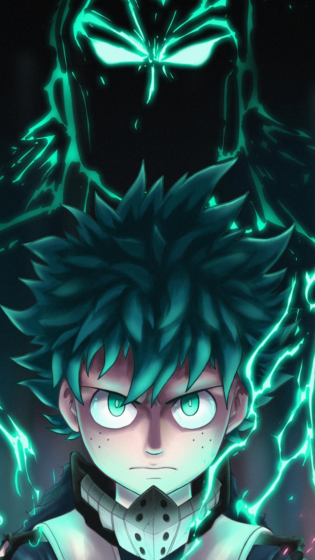 Обои аниме похожее на наруто, Izuku Midoriya, все возможно, аниме, Мой Герой Академии в разрешении 1080x1920