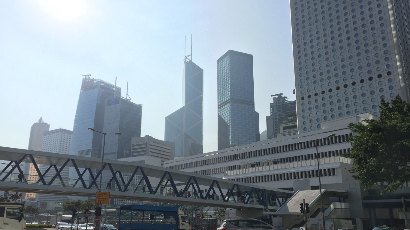 Обои Гонконг, Тбилиси, квартира, Хаус, башня в разрешении 1366x768