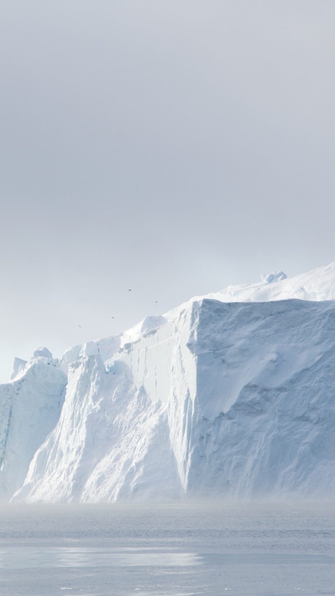 Обои айсберг, море, ледник, Северный Ледовитый океан, полярные льды в разрешении 1080x1920