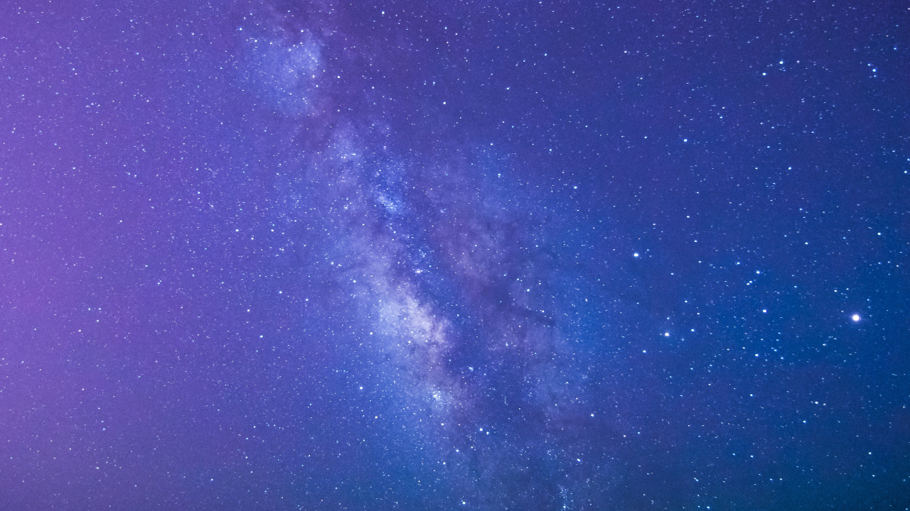 Обои Млечный Путь, Галактика, звезда, Астрономия, атмосфера в разрешении 1280x720