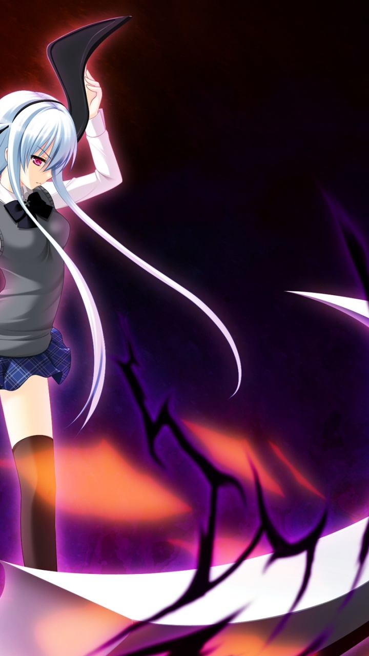 Обои шинигами, пурпурный цвет, Ичиго Куросаки, Фиолетовый, пурпур в разрешении 720x1280