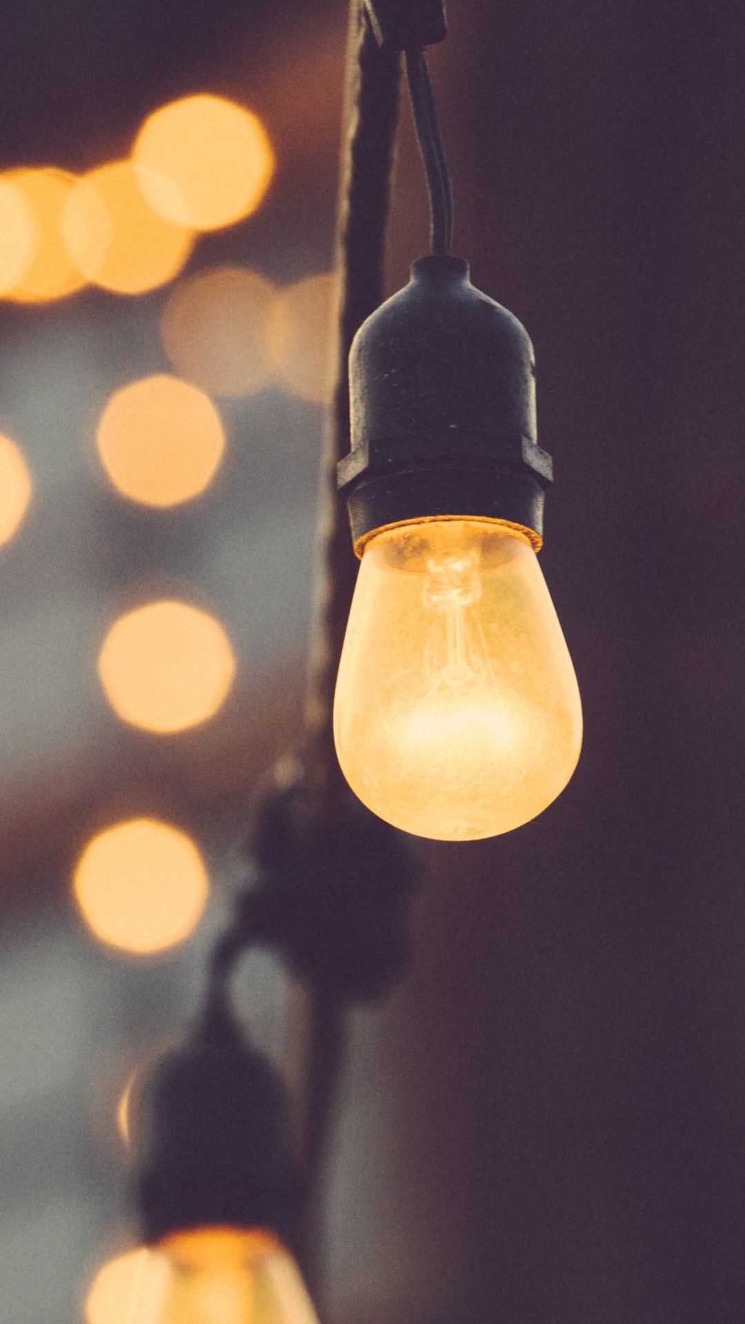 Обои свет, Лампа накаливания, электрическое освещение, освещение, осветительная арматура в разрешении 1080x1920