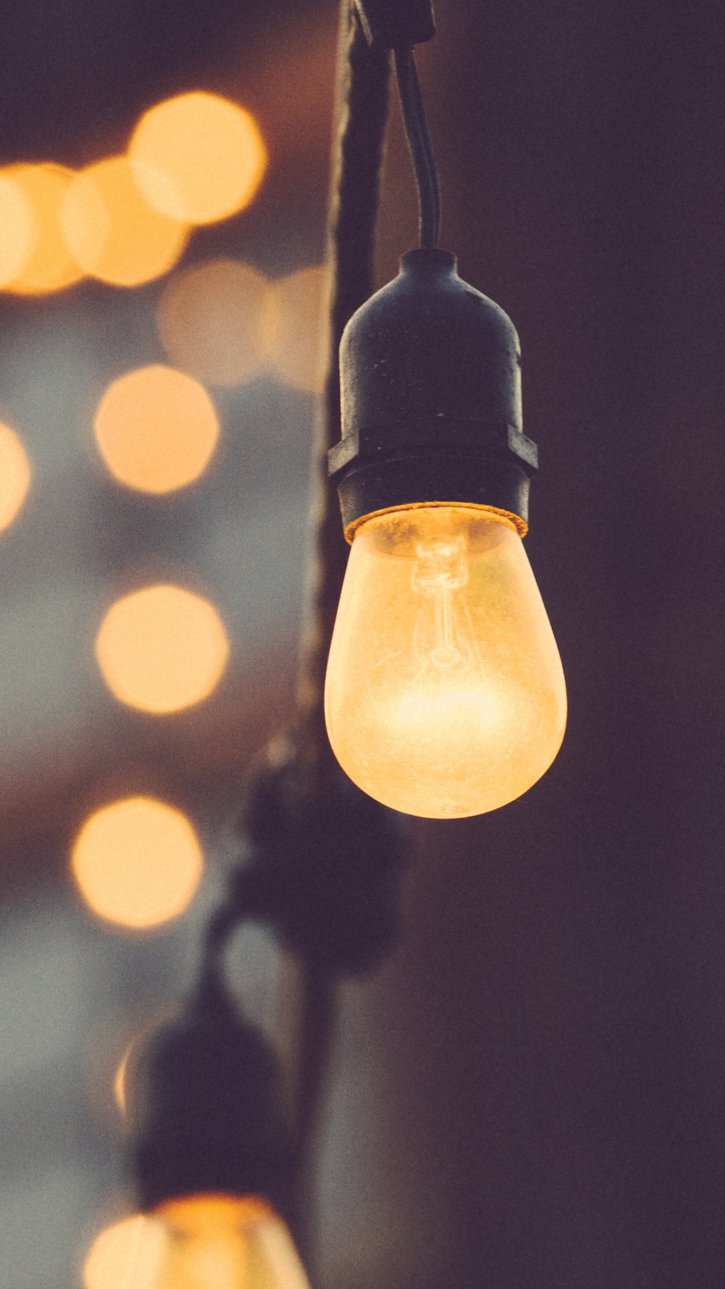 Обои свет, Лампа накаливания, электрическое освещение, освещение, осветительная арматура в разрешении 1440x2560