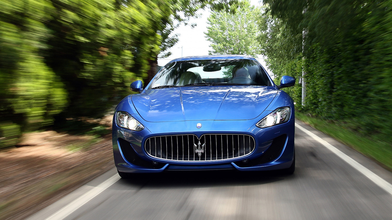 Обои maserati granturismo, Мазерати, авто, спорткар, Гранд туреры в разрешении 1280x720