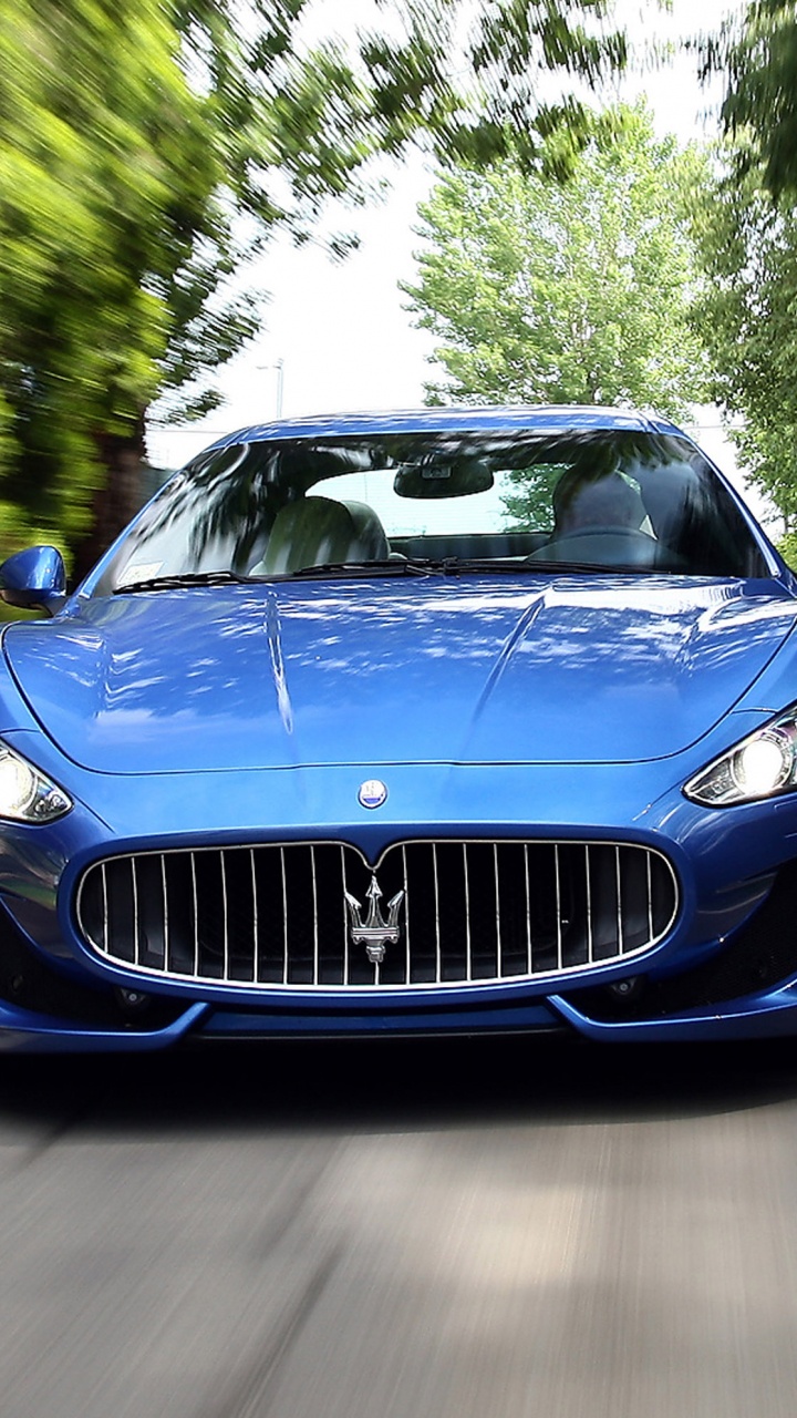 Обои maserati granturismo, Мазерати, авто, спорткар, Гранд туреры в разрешении 720x1280