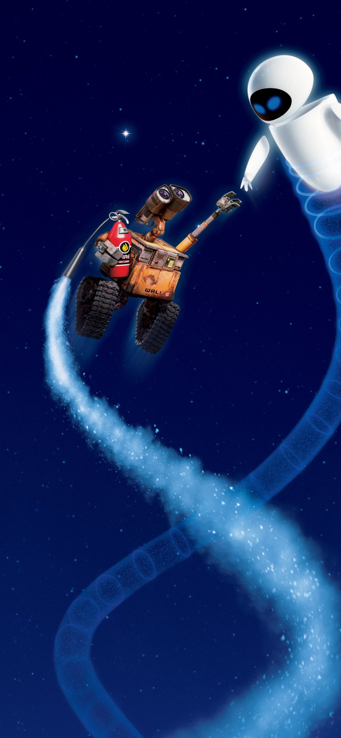 Обои валл-и, канун стены, набережные, пиксар, канун в разрешении 1125x2436