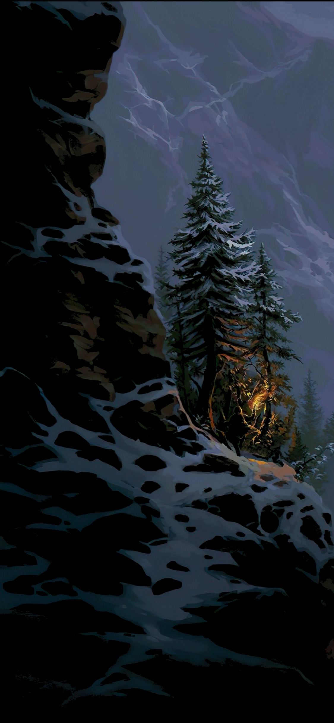 Обои природа, наука, биология, растение, гора в разрешении 1125x2436