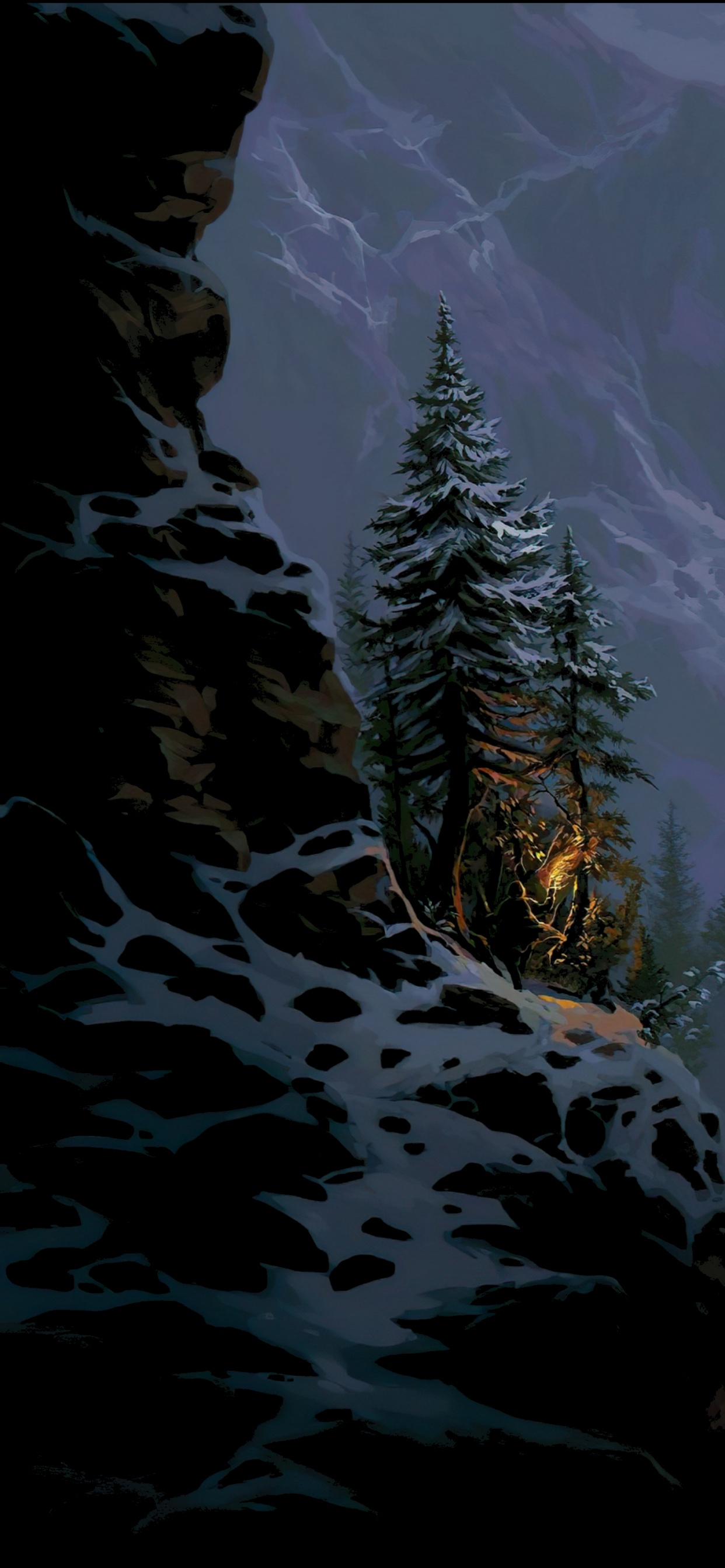 Обои природа, наука, биология, растение, гора в разрешении 1242x2688