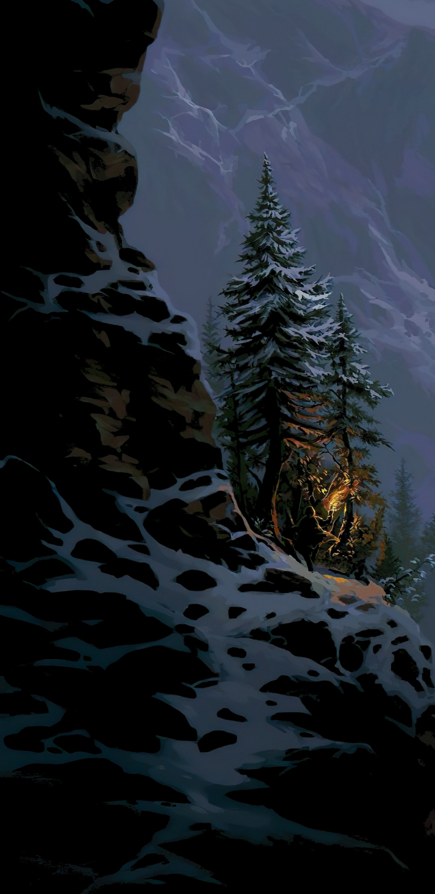 Обои природа, наука, биология, растение, гора в разрешении 1440x2960