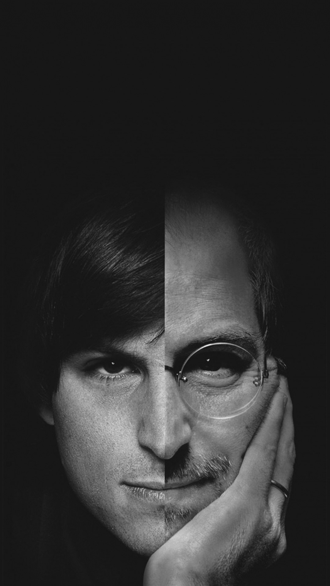 Обои Стив Джобс, Став Стив Джобс, лицо, нос, губа в разрешении 1080x1920