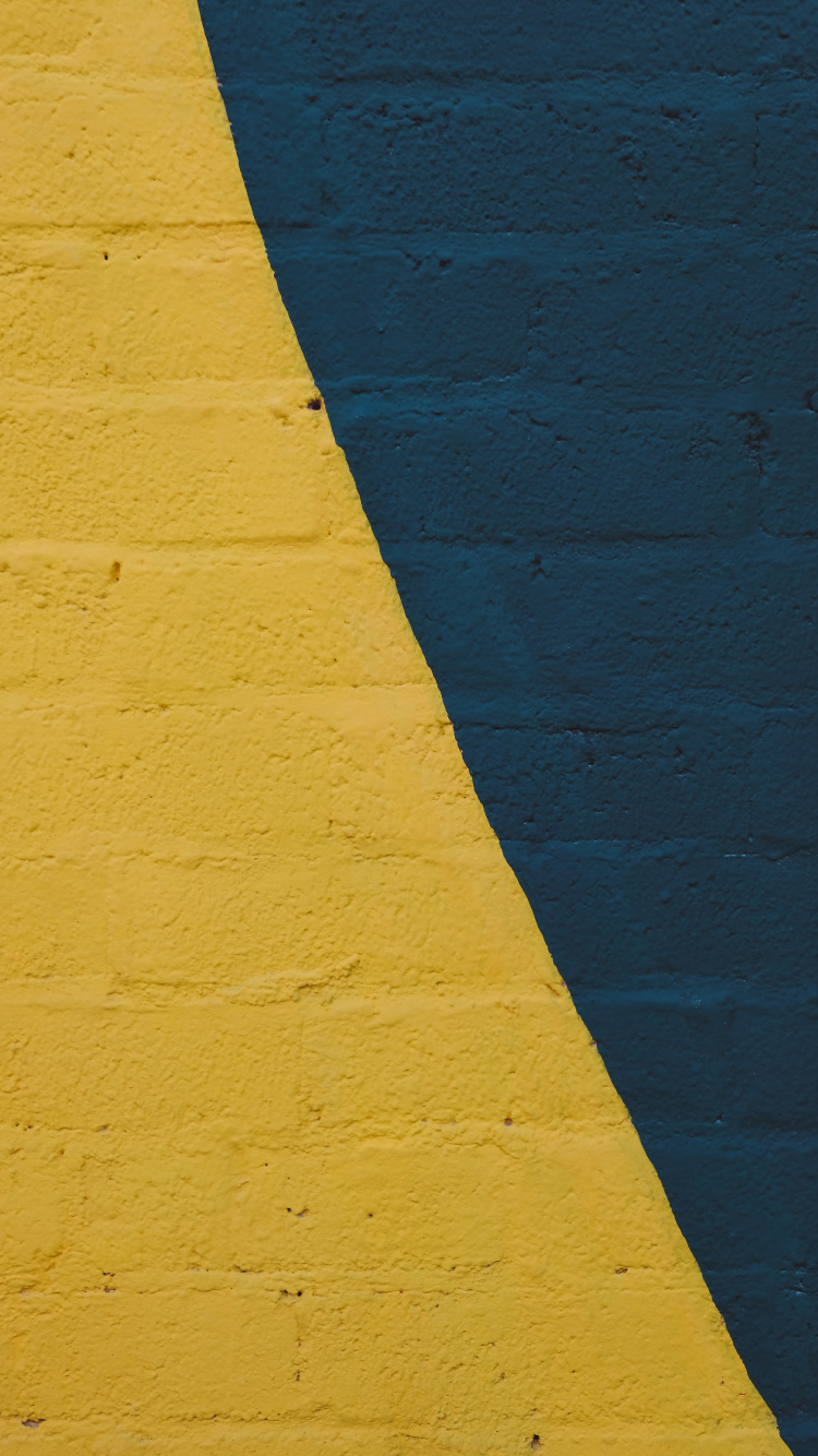 Обои Апельсин, лазурный, полутона и оттенки, красочность, океан в разрешении 750x1334