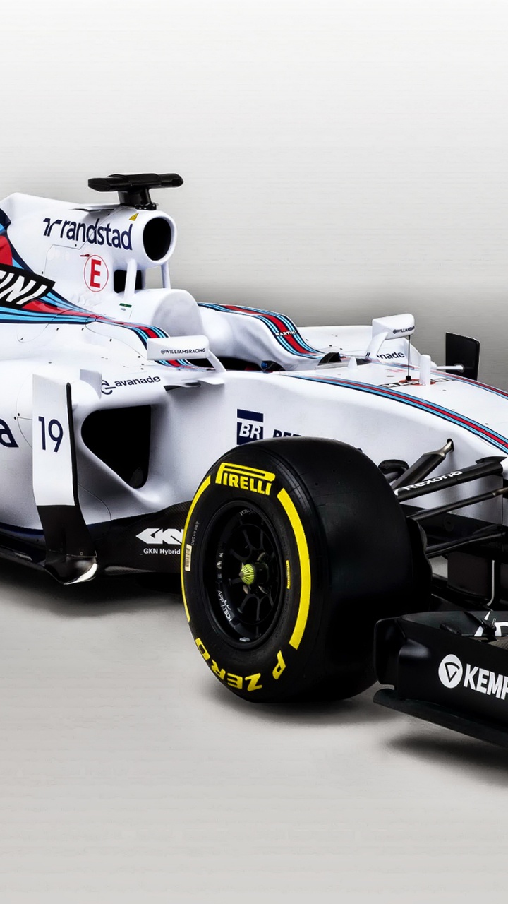 Обои Уильямс FW37, автогонки, формула один автомобиль, формула один, гоночный автомобиль в разрешении 720x1280