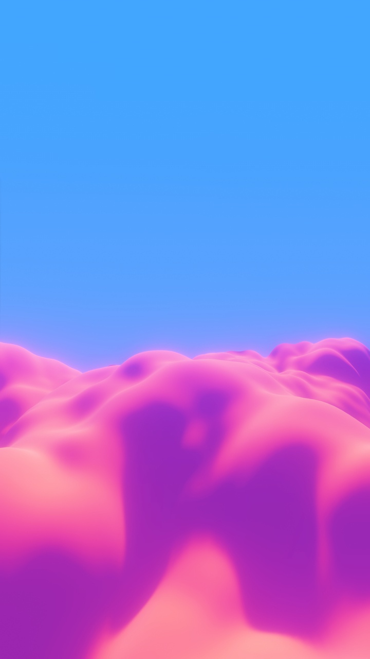 Обои облако, пурпур, Фиолетовый, сумрак, горизонт в разрешении 720x1280