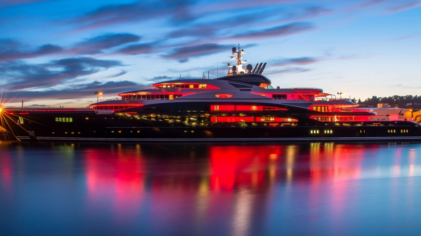 Обои яхта, аренда яхт, безмятежность, лодка, подруливающее устройство в разрешении 1366x768