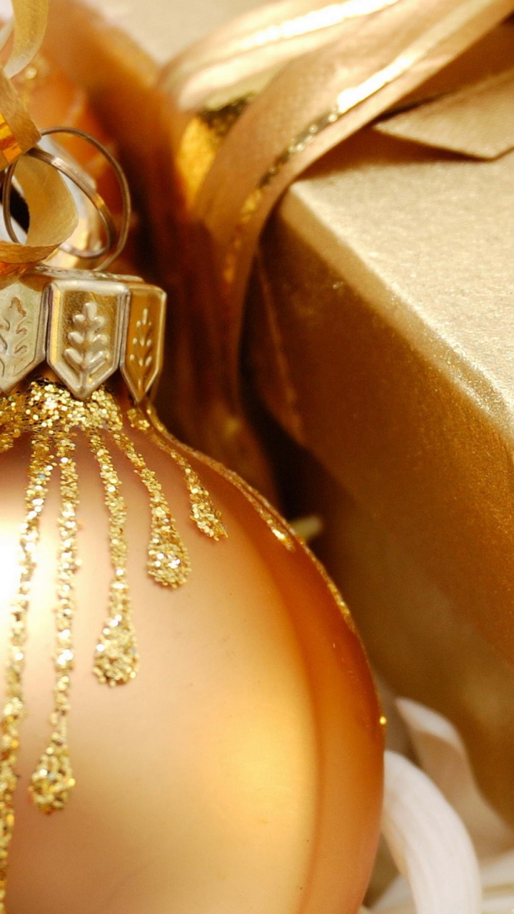 Обои Рождественский подарок, подарок, подарочная упаковка, Рождественский день, Партия пользу в разрешении 720x1280