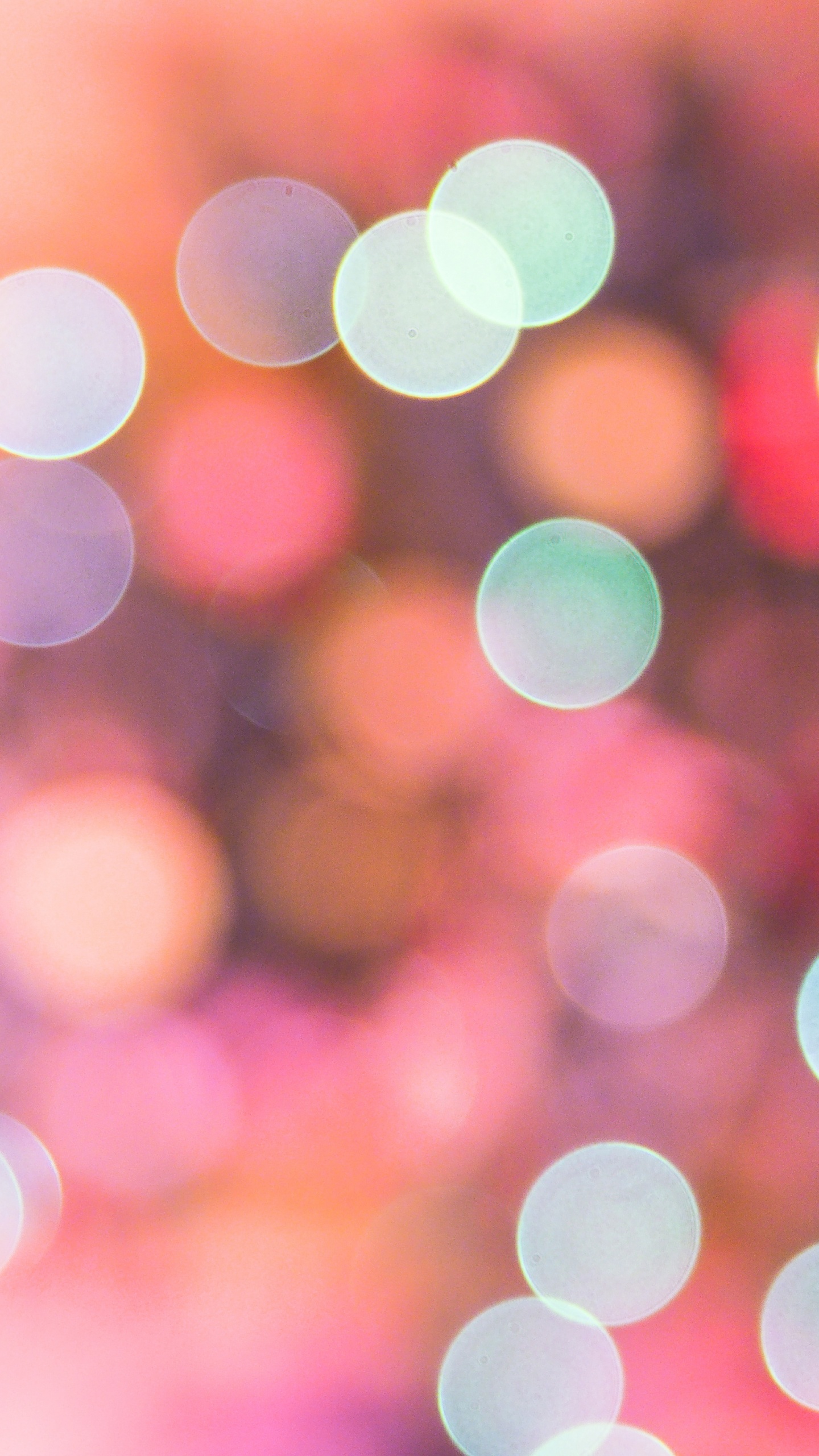 Обои боке, розовый, свет, фильм, пурпурный цвет в разрешении 1440x2560