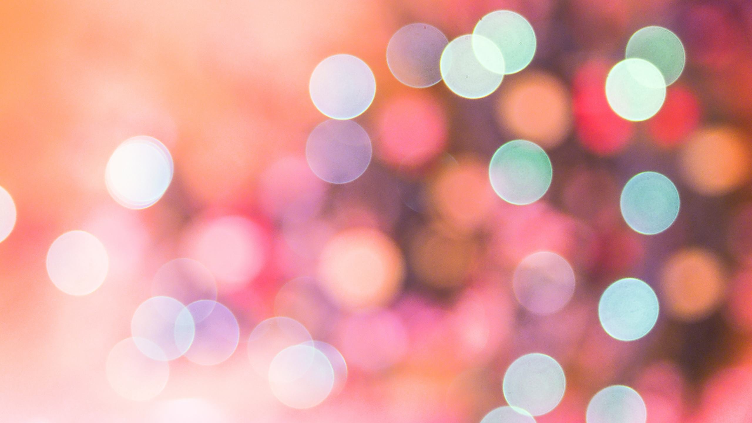 Обои боке, розовый, свет, фильм, пурпурный цвет в разрешении 2560x1440