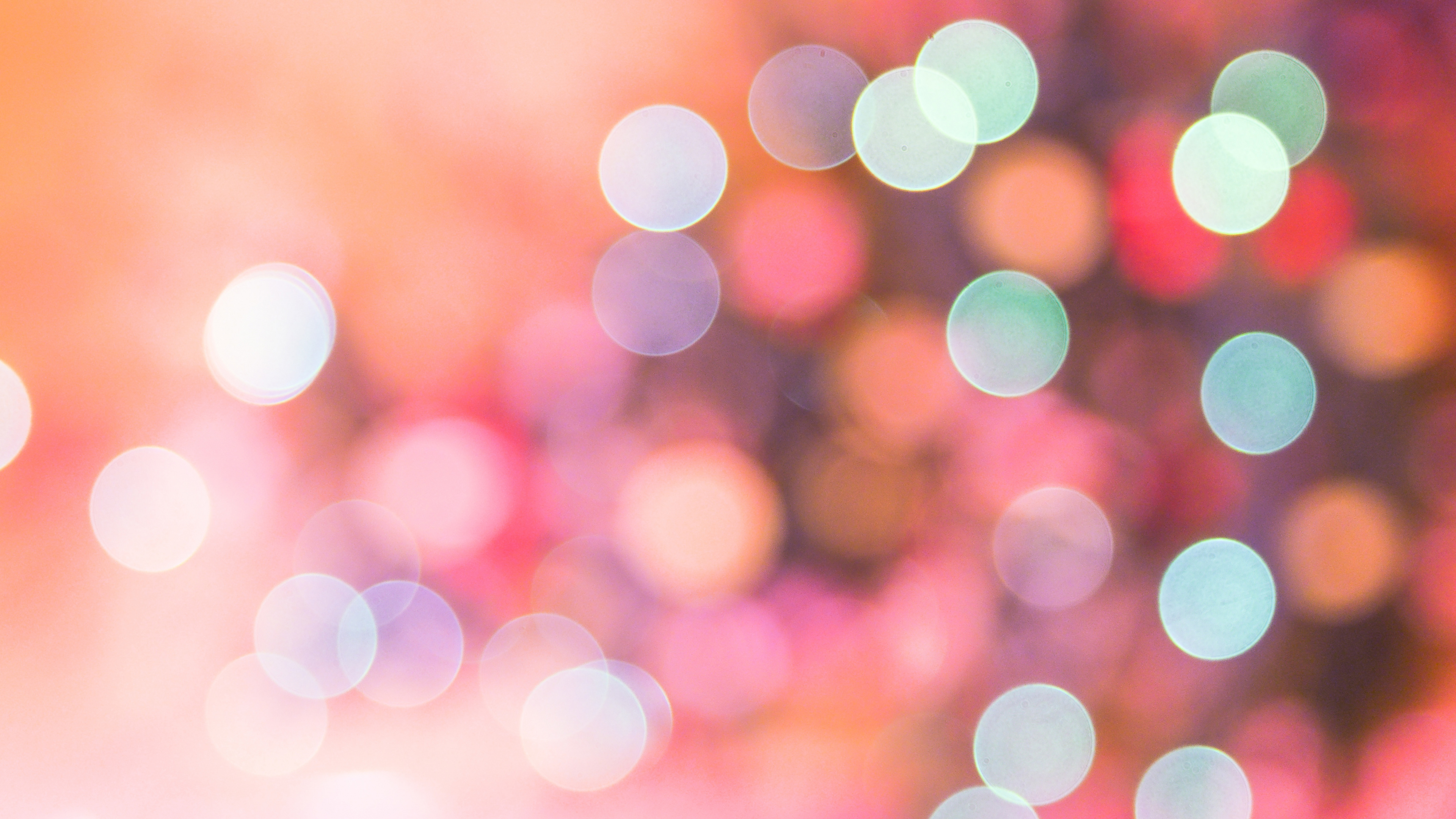 Обои боке, розовый, свет, фильм, пурпурный цвет в разрешении 3840x2160