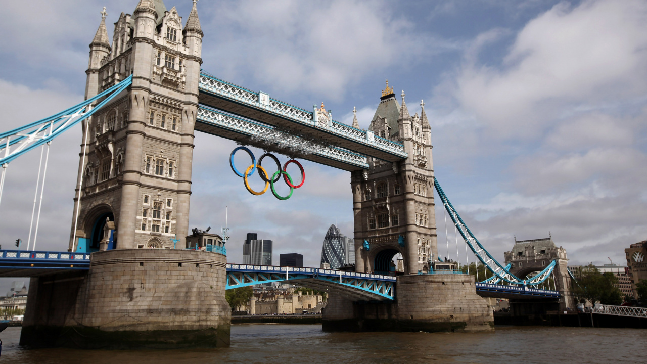 Обои вышка, мост, ориентир, подъемный мост, подвесной мост в разрешении 1280x720