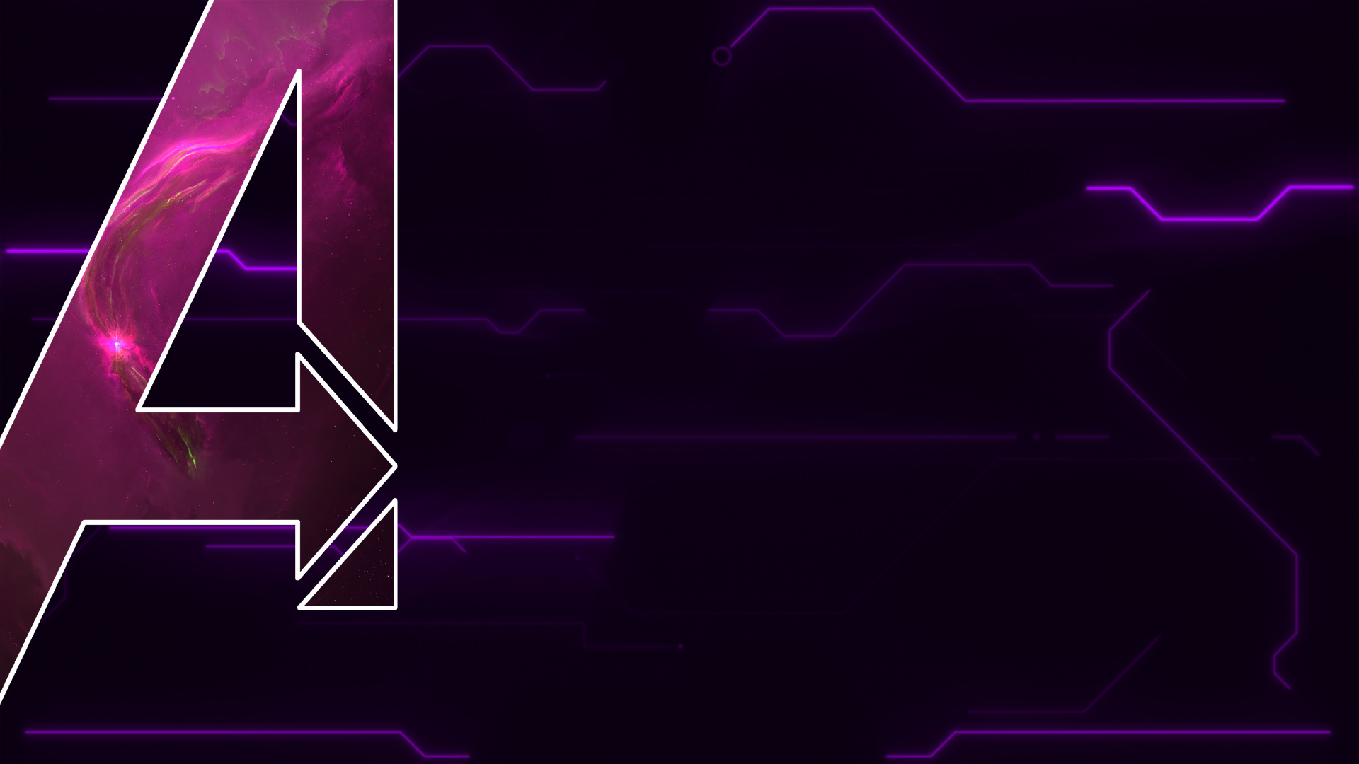 Обои графический дизайн, пурпур, Фиолетовый, текст, линия в разрешении 1920x1080