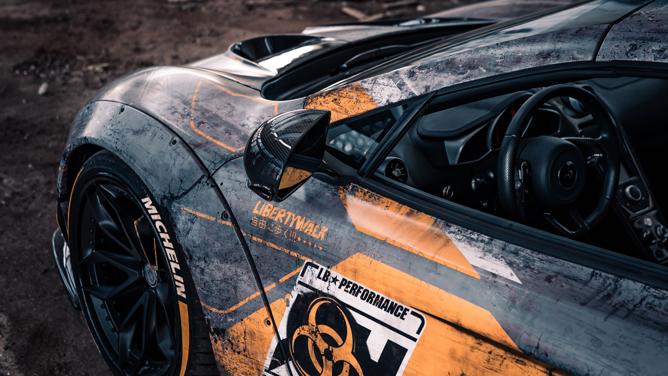 Обои Чернобыльская катастрофа, mclaren automotive, легковые автомобили, Макларен, McLaren 650S в разрешении 1366x768