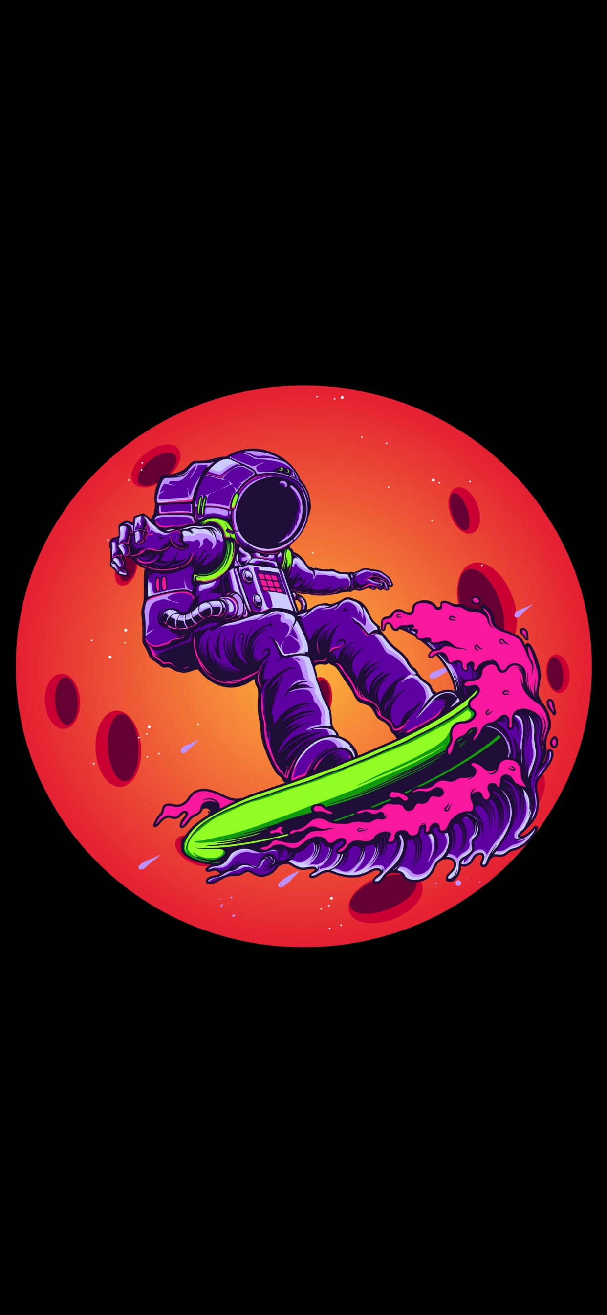 Обои Оранжевый цвет, клуб манчестер юнайтед, soundcloud, арт, пурпурный цвет в разрешении 1242x2688