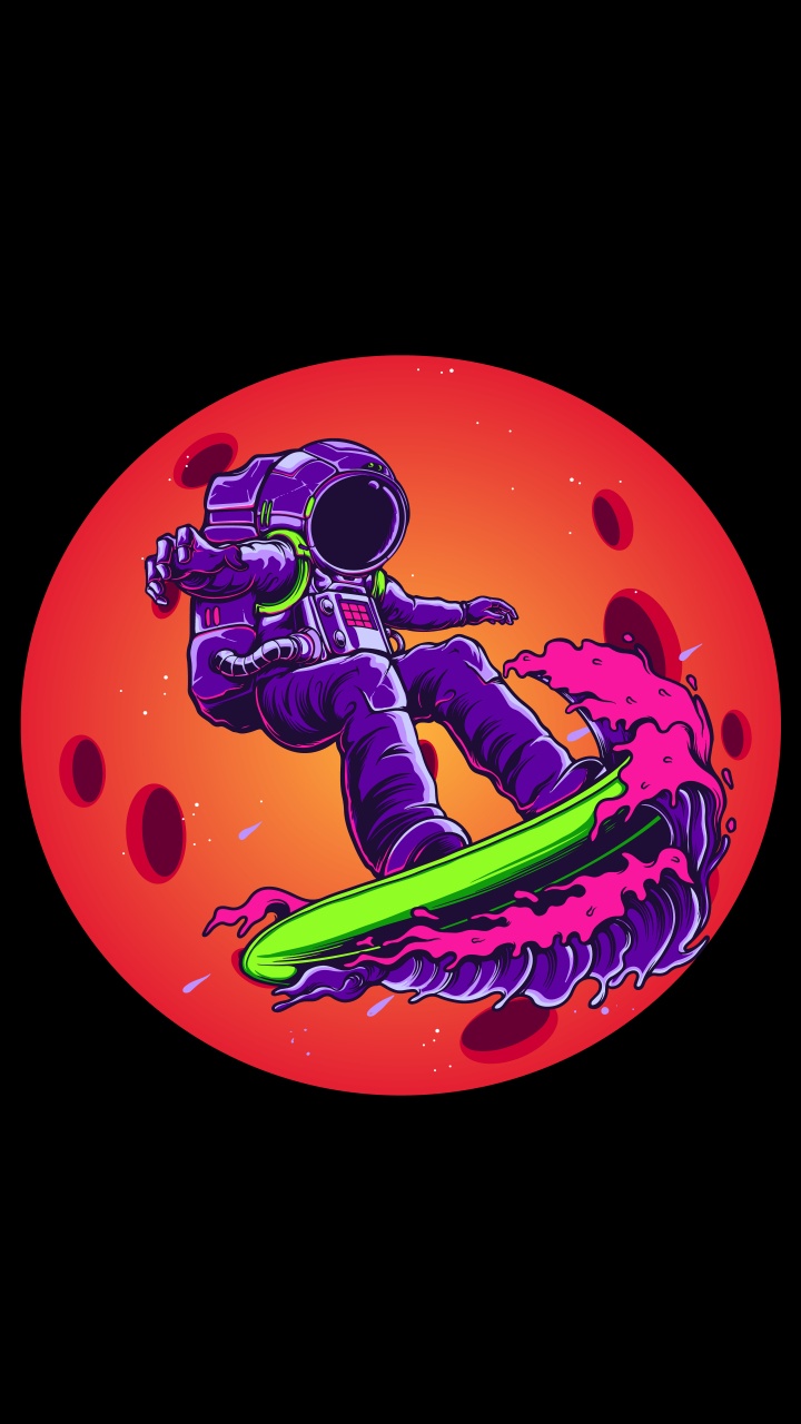 Обои Оранжевый цвет, клуб манчестер юнайтед, soundcloud, арт, пурпурный цвет в разрешении 720x1280