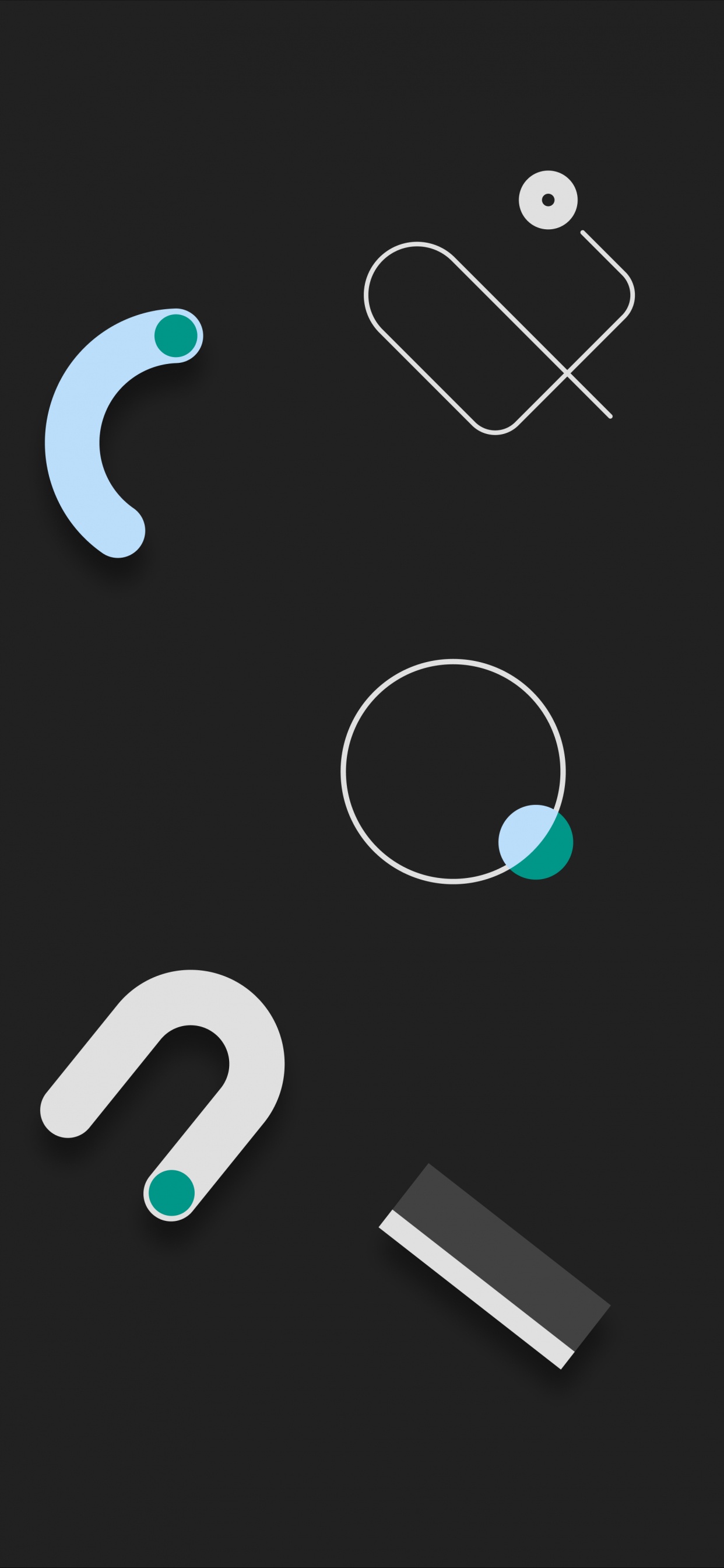 Обои Google, Google Pixel 4, пиксель 4, гугл пиксель 4 xl, пиксель в разрешении 1242x2688