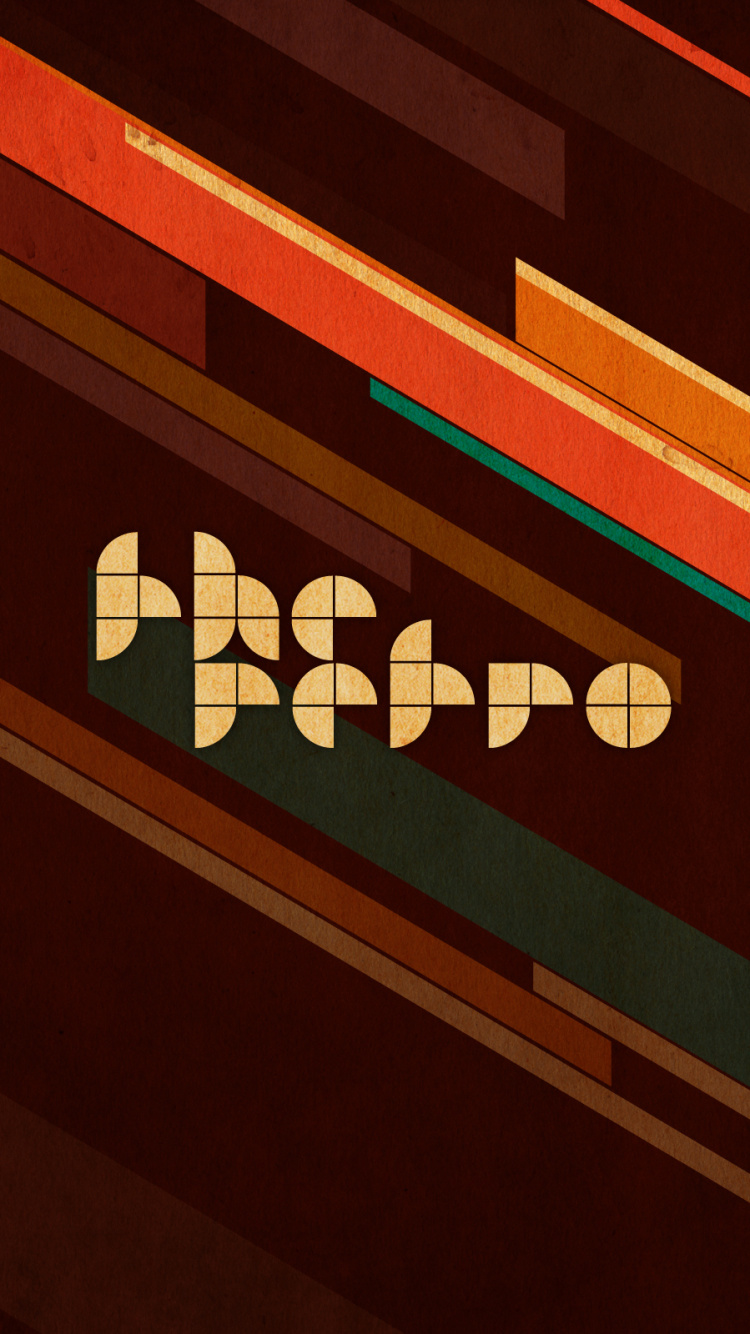 Обои линия, желтый, дизайн, древесина, графика в разрешении 750x1334