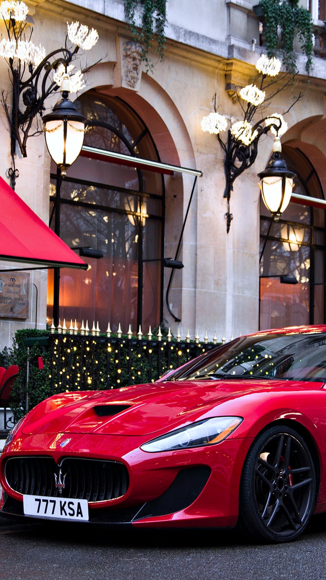 Обои Мазерати, спорткар, авто, суперкар, maserati granturismo в разрешении 1080x1920