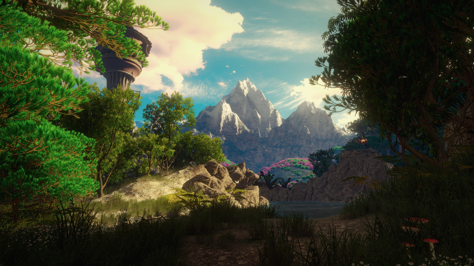 Обои пейзаж, природа, дикая местность, гора, карманные компьютеры в разрешении 1920x1080