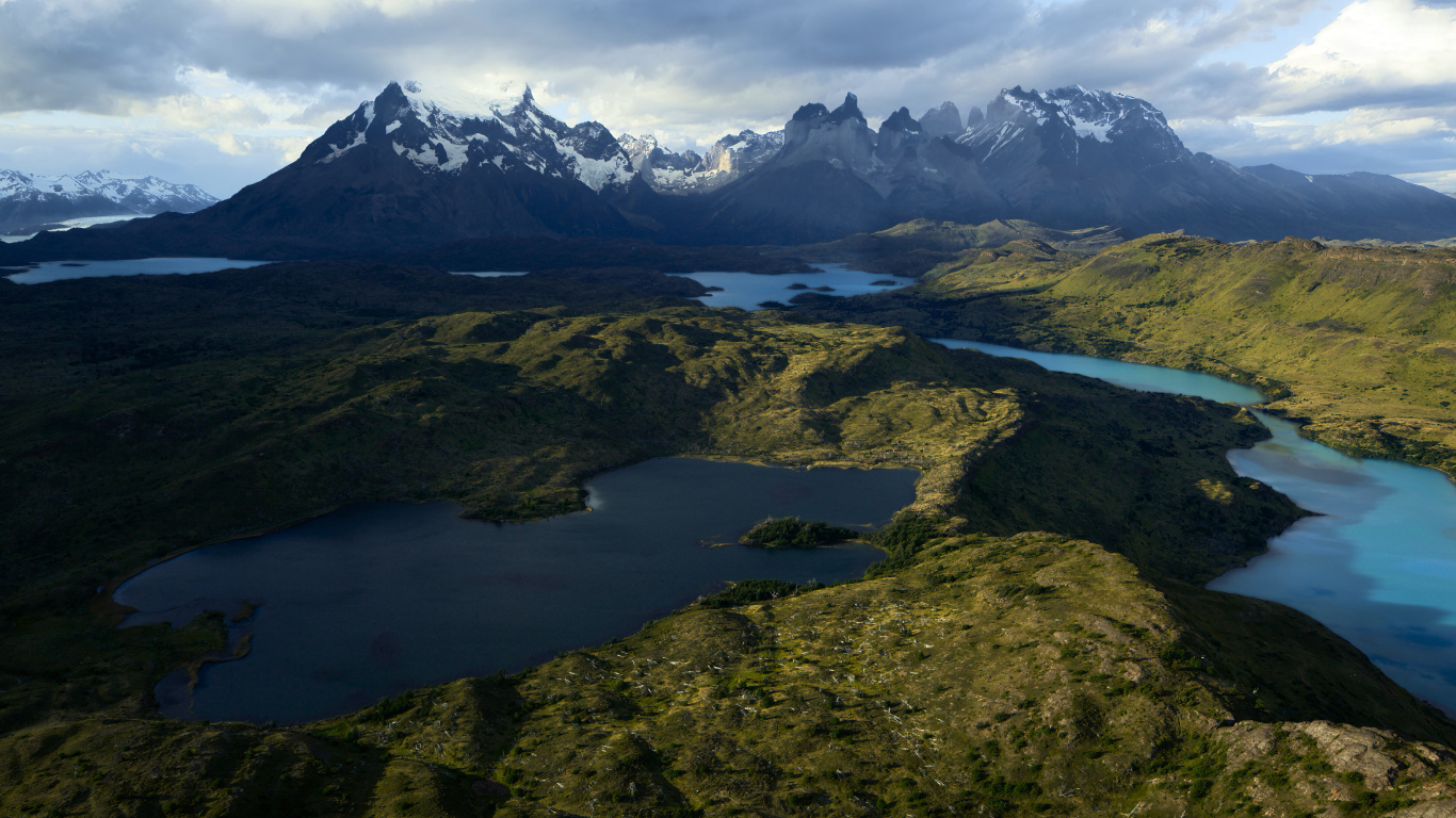 Обои Эпл, макбук Эйр, idownloadблог в разрешении 1366x768