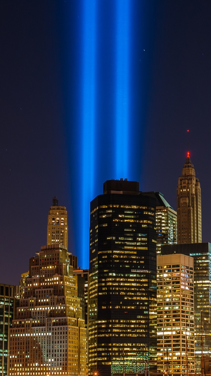 Обои город, городской пейзаж, городской район, метрополия, линия горизонта в разрешении 720x1280