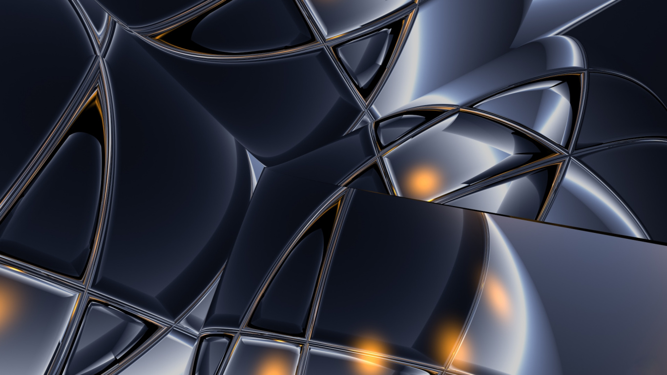 Обои дизайн, узор, металл, автомобильный дизайн, симметрия в разрешении 1366x768